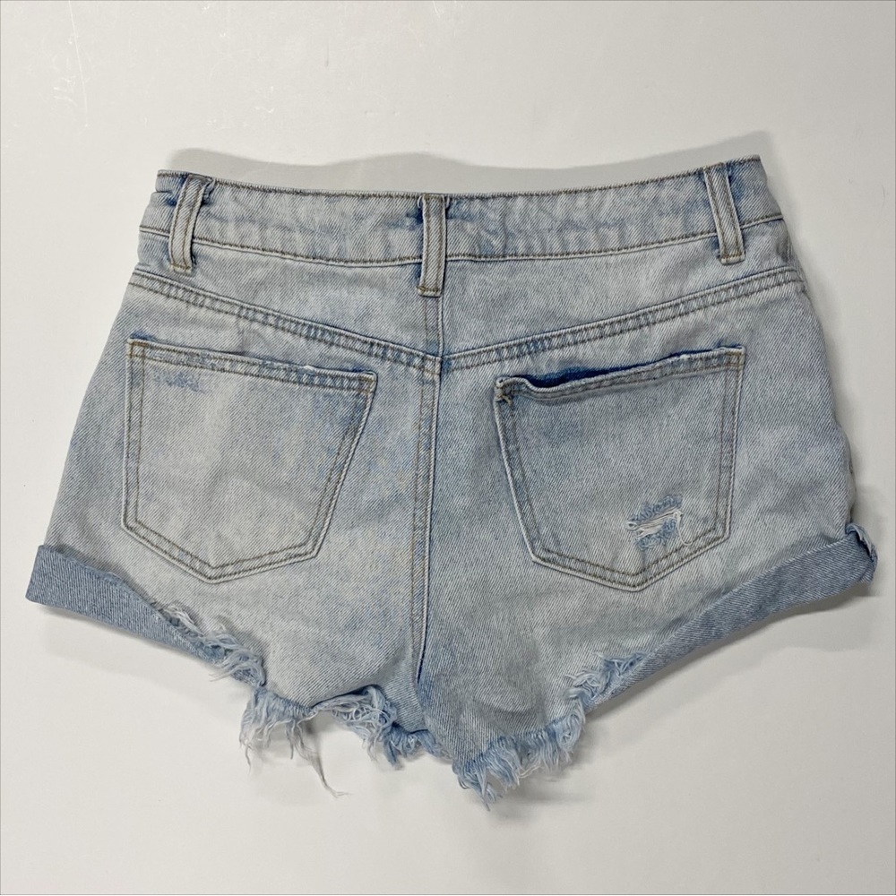 Forever 21 | Distressed Denim Shorts - Picture 3 of 9